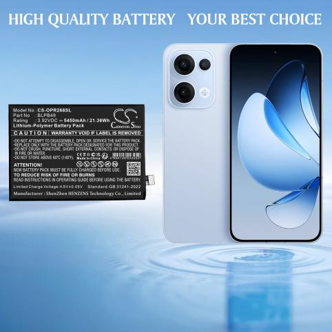Akkus und ersatzakkus  oppo blpb49 cph2689