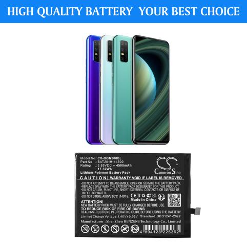 Akkus und ersatzakkus telefon doogee n30