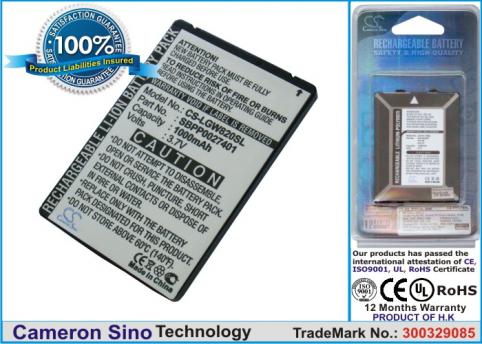 Akkus und ersatzakkus  lg gw820, gw825, gw880, gw825 iq, expo gw820, gw820 expo,