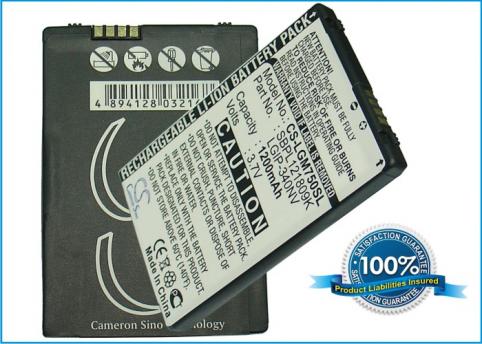 Akkus und ersatzakkus  lg gm750, layla, eigen