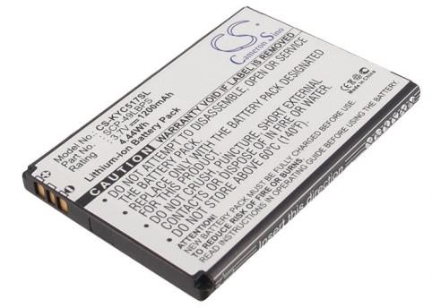 Akkus und ersatzakkus  qualcomm kyocera haute capacitée hydro rise c5170 kyc517