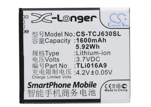 Akkus und ersatzakkus  tcl tli016a9 j630t