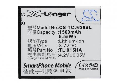Akkus und ersatzakkus  tcl tli015ha j636d