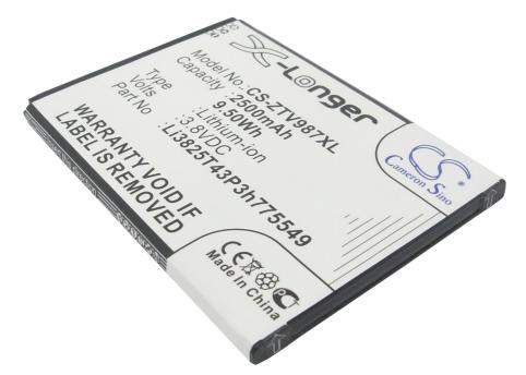 Akkus und ersatzakkus  zte haute capacitée li3825t43p3h775549 v987