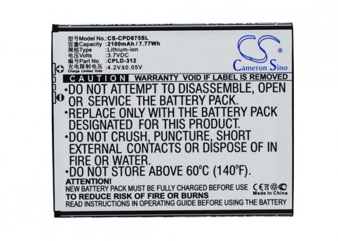 Akkus und ersatzakkus  coolpad cpld-312 5910