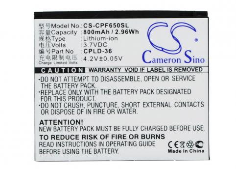 Akkus und ersatzakkus  coolpad cpld-36 s100a