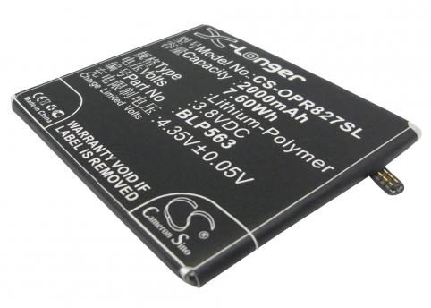 Akkus und ersatzakkus  oppo blp563 r827