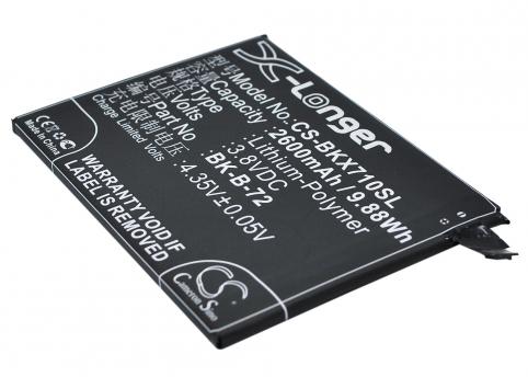 Akkus und ersatzakkus  bbk bk-b-72 vivo x710l