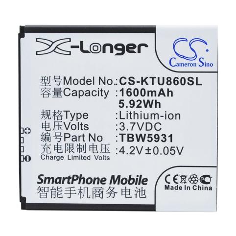 Akkus und ersatzakkus telefon k touch e616