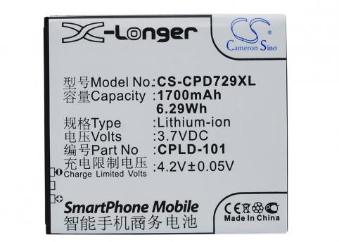 Akku für telefon coolpad cpld 101 7290 akkus und ersatzakkus telefon