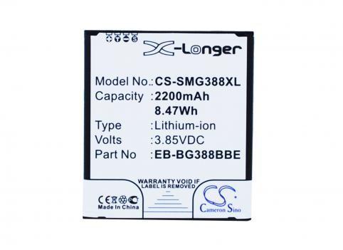 Akkus und ersatzakkus  samsung eb-bg388bbe galaxy xcover 3