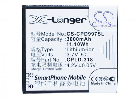 Akkus und ersatzakkus  coolpad cpld-318 9970