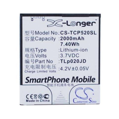 Akkus und ersatzakkus  tcl tlp020jd p520l