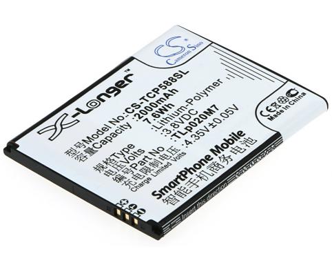 Akkus und ersatzakkus  tcl tlp020m7 p588