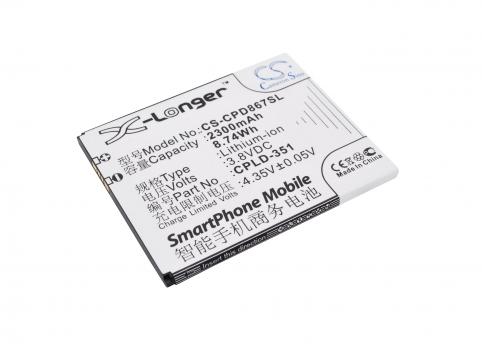 Akkus und ersatzakkus  coolpad cpld-351 f2