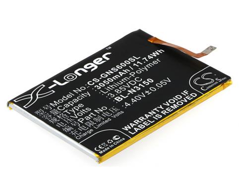 Akkus und ersatzakkus  gionee bl-n3150 elife s6