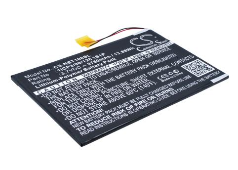 Akkus und ersatzakkus  nuvision 1icp3 90 128 1s1p 10.1