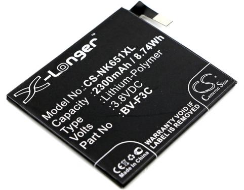 Akkus und ersatzakkus  nokia bv-f3c lumia 650 xl