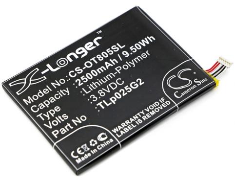 Akkus und ersatzakkus  alcatel cac2580010c2 one touch pixi 4 7.0