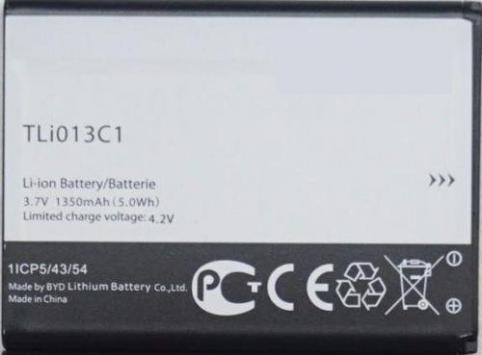 Akkus und ersatzakkus  alcatel tli013c1 one touch go flip