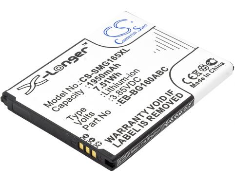 Akkus und ersatzakkus  samsung eb-bg160abc galaxy folder 2