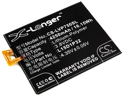 Akkus und ersatzakkus  lenovo l15d1p32 phab 6.98