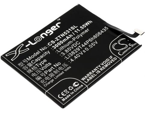 Akkus und ersatzakkus  nubia li3829t44p6h806435