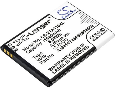 Akkus und ersatzakkus  zte li3816t43p3h604550 blade a110