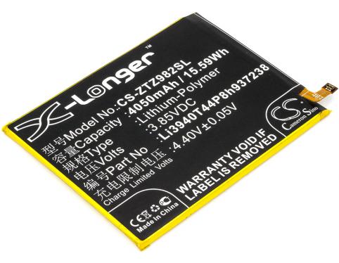 Akkus und ersatzakkus  zte li3940t44p8h937238 blade z max