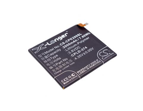 Akkus und ersatzakkus  coolpad cpld-374 ivvi k2