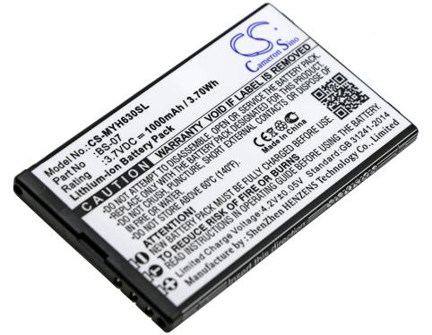 Akkus und ersatzakkus  myphone bs-07 6300