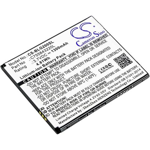 Akkus und ersatzakkus  blu c755843220l studio g2 plus