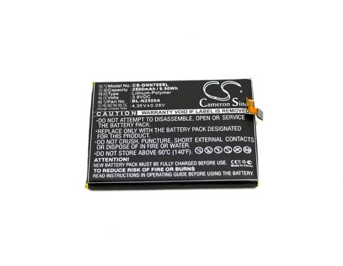Akkus und ersatzakkus  gionee bl-n2500a gn709l