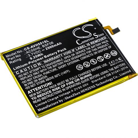 Akkus und ersatzakkus telefon archos 55 helium ultra