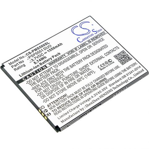 Akkus und ersatzakkus  prestigio psp5551 duo grace s5