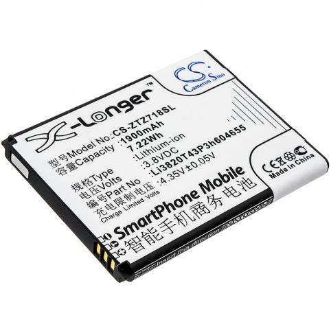 Akkus und ersatzakkus  zte li3820t43p3h604655 jasper lte