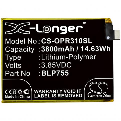Akkus und ersatzakkus  oppo blp755 pclm50