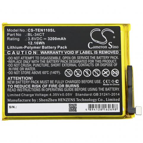 Akkus und ersatzakkus telefon tecno camon i4