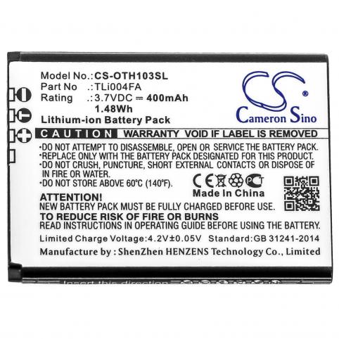 Akkus und ersatzakkus  alcatel tli004fa onetouch 1013x