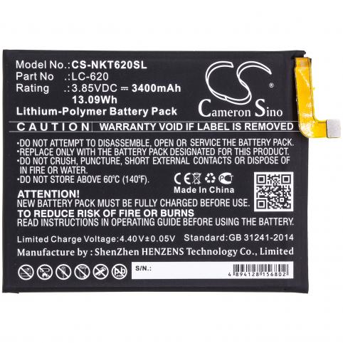 Akkus und ersatzakkus  nokia lc-620 6.2
