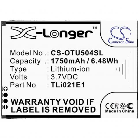 Akkus und ersatzakkus  alcatel cab2150008c1 ot-5047u