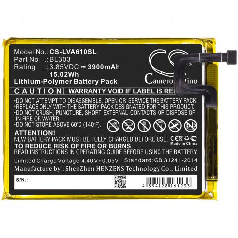 Akkus und ersatzakkus  lenovo bl303 a6 note