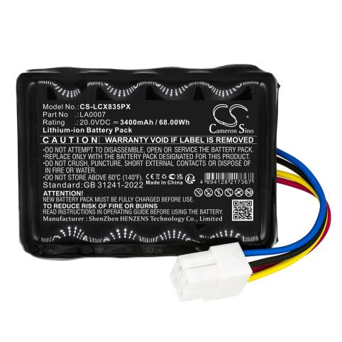 Akkus und ersatzakkus  landxcape 50046811 cr208e