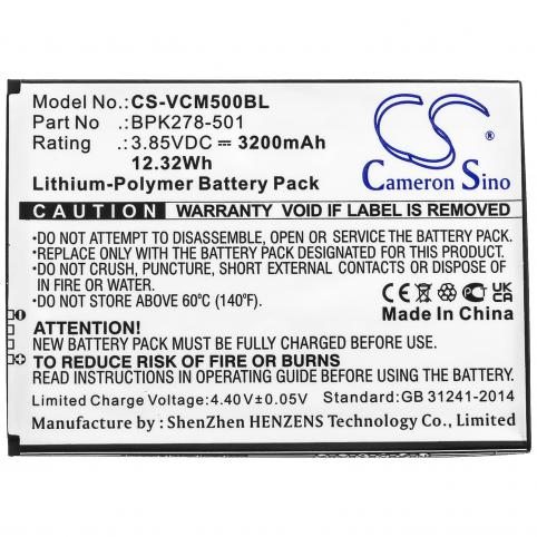 Akkus und ersatzakkus  verifone bpk278-501 cm5