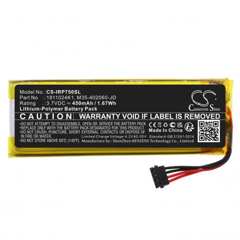 Akkus und ersatzakkus  ingenico 1811024k1 roam rp750x